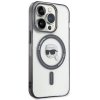 Karl Lagerfeld KLHMP15XHKHNOTK iPhone 15 Pro Max 6.7 transparent hardcase IML Karl`s Head MagSafe