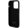 Karl Lagerfeld KLHCP15LHDSPLK iPhone 15 Pro 6.1 czarny/black hardcase Rhinestone Logo Metal Plate