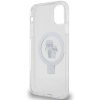 Karl Lagerfeld KLHMN61HMRSKCH iPhone 11 / Xr 6.1 biały/white hardcase Ring Stand Karl&Choupettte MagSafe