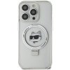 Karl Lagerfeld KLHMP15XHMRSCHH iPhone 15 Pro Max 6.7 biały/white hardcase Ring Stand Choupette Head MagSafe