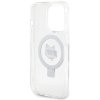 Karl Lagerfeld KLHMP15XHMRSCHH iPhone 15 Pro Max 6.7 biały/white hardcase Ring Stand Choupette Head MagSafe