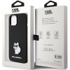 Karl Lagerfeld KLHCP15MSMHCNPK iPhone 15 Plus / 14 Plus 6.7 czarny/black Silicone Choupette Metal Pin