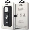 Karl Lagerfeld KLHCP15XGSAKCPK iPhone 15 Pro Max 6.7 czarny/black hardcase Gripstand Saffiano Karl&Choupette Pins