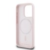 Karl Lagerfeld KLHMP15XSKCHPPLP iPhone 15 Pro Max 6.7 różowy/pink hardcase Silicone Karl & Choupette MagSafe