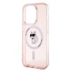Karl Lagerfeld KLHMP14XHFCCNOP iPhone 14 Pro Max 6.7 różowy/pink hardcase IML Choupette MagSafe