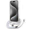Karl Lagerfeld KLHMP15XHCCHNT iPhone 15 Pro Max 6.7 hardcase transparent IML Choupette Head & Cord Magsafe