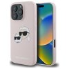 Karl Lagerfeld KLHMP16LSKCHPPLP iPhone16 Pro 6.3 różowy/pink hardcase Silicone Double Heads Print MagSafe