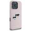 Karl Lagerfeld KLHMP16XSKCHPPLP iPhone16 Pro Max 6.9 różowy/pink hardcase Silicone Double Heads Print MagSafe