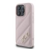 Karl Lagerfeld KLHCP16LPQDSMGP iPhone 16 Pro 6.3 różowy/pink hardcase Quilted Signature