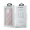 Karl Lagerfeld KLHCP16LPQDSMGP iPhone 16 Pro 6.3 różowy/pink hardcase Quilted Signature