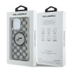 Karl Lagerfeld KLHMP15XHMCKMHK iPhone 15Pro Max 6.7 czarny/black IML Monogram Karl&Choupette Head MagSafe