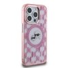 Karl Lagerfeld KLHMP15XHMCKMHP iPhone 15Pro Max 6.7 różowy/pink IML Monogram Karl&Choupette Head MagSafe