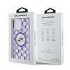 Karl Lagerfeld KLHMP15XHMCKMHU iPhone 15Pro Max 6.7 fioletowy/purple IML Monogram Karl&Choupette Head MagSafe