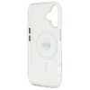 Karl Lagerfeld KLHMP16SHLSKIH iPhone16 6.1 biały/white hardcase IML Metal Karl Head MagSafe