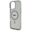 Karl Lagerfeld KLHMP16LHLSKIK iPhone 16 Pro 6.3 czarny/black hardcase IML Metal Karl Head MagSafe