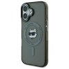 Karl Lagerfeld KLHMP16SHLSCHK iPhone16 6.1 czarny/black hardcase IML Metal Choupette Head MagSafe