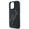 Karl Lagerfeld KLHCP16L3DRKSDLK iPhone16 Pro 6.3 czarny/black hardcase 3D Rubber Bicolor Signature