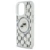 Karl Lagerfeld KLHMP16LHMCKMHT iPhone 16 Pro 6.3 przezroczysty/transparent IML Monogram Karl&Choupette Head MagSafe