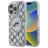 Karl Lagerfeld KLHMP16XHMCKMHT iPhone 16 Pro Max 6.9 przezroczysty/transparent IML Monogram Karl&Choupette Head MagSafe