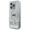 Karl Lagerfeld KLHMP16XLGKISGH iPhone 16 Pro Max 6.9 hardcase transparent Liquid Glitter Karl Head Magsafe