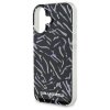Karl Lagerfeld KLHCP16SHZBPKCCU iPhone16 6.1 fioletowy/purple Zebra With Cord