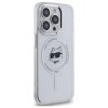 Karl Lagerfeld KLHMP13LHLSCHH iPhone 13  Pro 6.1 biały/white hardcase IML Metal Choupette Head MagSafe