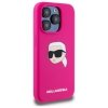 Karl Lagerfeld KLHMP15XSKHPPLF iPhone 15 Pro Max 6.7fuksja/ fuschia hardcase Silicone Karl Head Print MagSafe