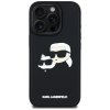 Etui Karl Lagerfeld HC 3D Rubber Double  Heads do iPhone 16 Pro Max czarny