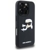 Etui Karl Lagerfeld HC 3D Rubber Double  Heads do iPhone 16 Pro Max czarny