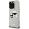 Etui Karl Lagerfeld HC 3D Rubber Double  Heads do iPhone 16 Pro beżowy