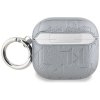 Etui Karl Lagerfeld Monogram Karl Head   do AirPods 4 srebrny