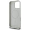Etui Karl Lagerfeld Silicone Double      Heads And Circle MagSafe do iPhone 16 Pro Max beżowy