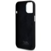 Etui Karl Lagerfeld Silicone Metal       Script Logo do iPhone 15 czarny