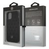 Mercedes MEHCP12LPSQBK iPhone 12 Pro Max6,7 czarny/black hardcase Leather Stars Pattern