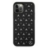 Mercedes MEHCP12LESPBK iPhone 12 Pro Max 6,7 czarny/black hardcase Silver Stars Pattern