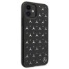 Mercedes MEHCN61ESPBK iPhone 11 / Xr 6,1 czarny/black hardcase Silver Stars Pattern