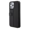 Mercedes MEBKP15L8ROLK iPhone 15 Pro 6.1 czarny/black bookcase Leather Wave Patern