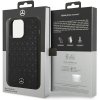 Mercedes MEHMP15LSIPBK iPhone 15 Pro 6.1 czarny/black hardcase Silicone Stars Pattern MagSafe