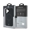 Mercedes MEHMP16S23RCMK iPhone16 6.1 czarny/black hardcase Plain Smooth Leather MagSafe