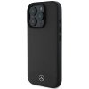 Mercedes MEHMP16L23RBARK iPhone 16 Pro 6.3 czarny/black hardcase Textured And Plain Leather MagSafe