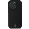 Mercedes MEHMP16L23RBARK iPhone 16 Pro 6.3 czarny/black hardcase Textured And Plain Leather MagSafe