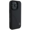 Mercedes MEHCP16L23RBCSK iPhone 16 Pro6.3 czarny/black hardcase MB Curved Stitches Leather