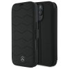 Mercedes MEBKP16X23RWRSK iPhone 16 Pro   Max 6.9 czarny/black bookcase MB Waves Leather