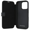 Mercedes MEBKP16X23RWRSK iPhone 16 Pro   Max 6.9 czarny/black bookcase MB Waves Leather