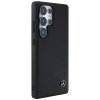 Etui Mercedes Leather Horizontal         Debossed Curves MagSafe do Samsung Galaxy S25 Ultra czarny