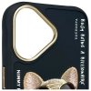 Nimmy etui iPhone 16 6.1 czarny/black   Glasses Cool Dog
