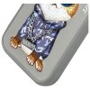 Nimmy etui iPhone 15 Pro 6.1 szary/gray Glasses Cool Cat