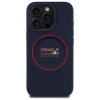 Red Bull RBHMP15X24SIILVR iPhone 15 Pro  Max 6.7 hardcase granatowy/navy Silicone Red Ring MagSafe
