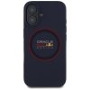 Red Bull RBHMP16S24SIILVR iPhone 16 6.1 hardcase granatowy/navy Silicone Red Ring MagSafe