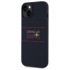 Red Bull RBHMP15S24SIHSRV iPhone 15 6.1 hardcase granatowy/navy Silicone Horizontal Logo MagSafe